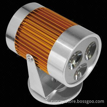 LED Ceiling Spotlight with 3W Power, 52 x 72mm Size and 90 to 110lm/W Luminous Efficiency